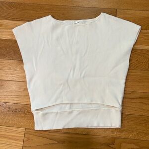 Wilfred Ivory Crop Top